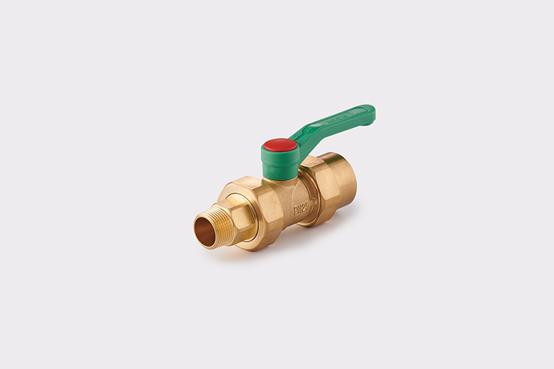 Koate Factory Mataas na kalidad ng bagong PPR Male Thread Brass Ball Valve Double Union fittings 20-25MM PN25 Polypropylene PPR